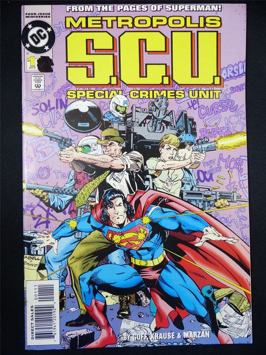 METROPOLIS S.C.U. Special Crime Unit #1 - DC Comic #2M9