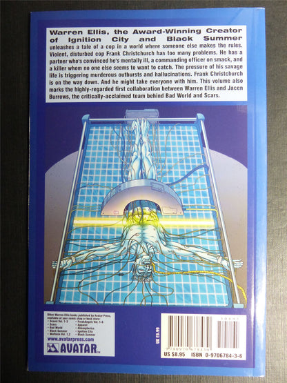DARK Blue by Warren Ellis - Avatar Graphic Softback #34L
