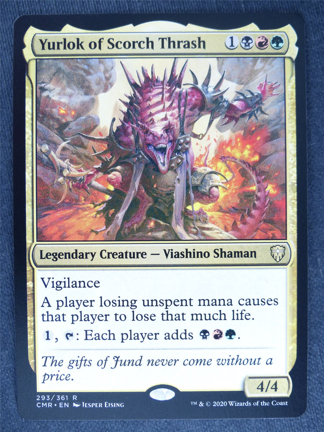 Yurlok of Scorch Thrash - Mtg Magic Cards #N