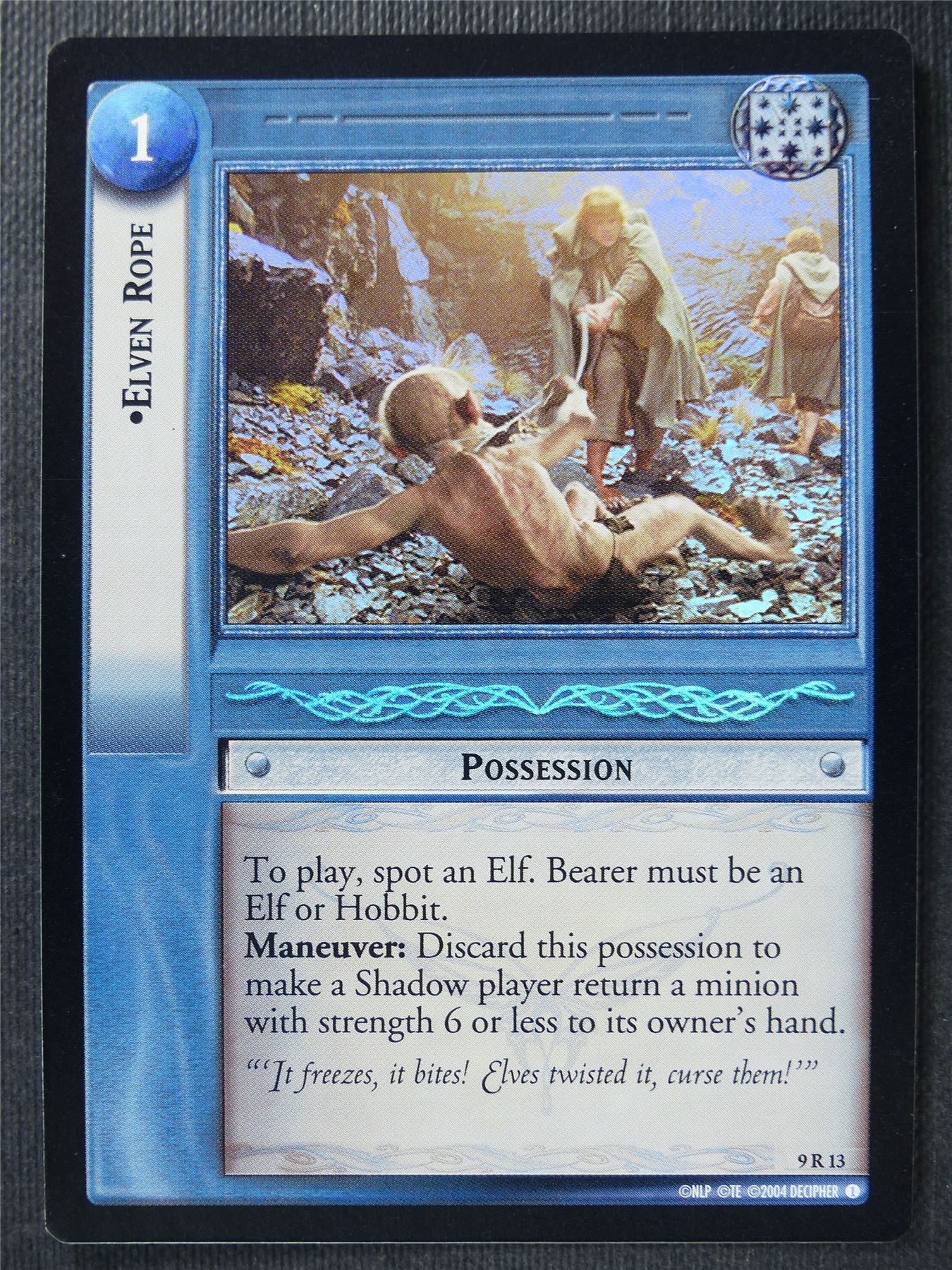 Elven Rope 9 R 13 Foil - LotR Card #3EB