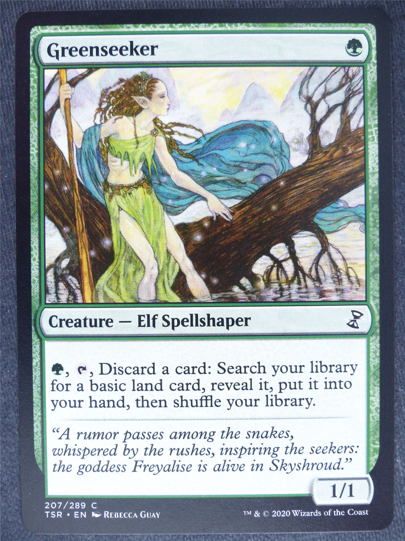 Greenseeker - Remastered - Mtg Magic Cards #XY