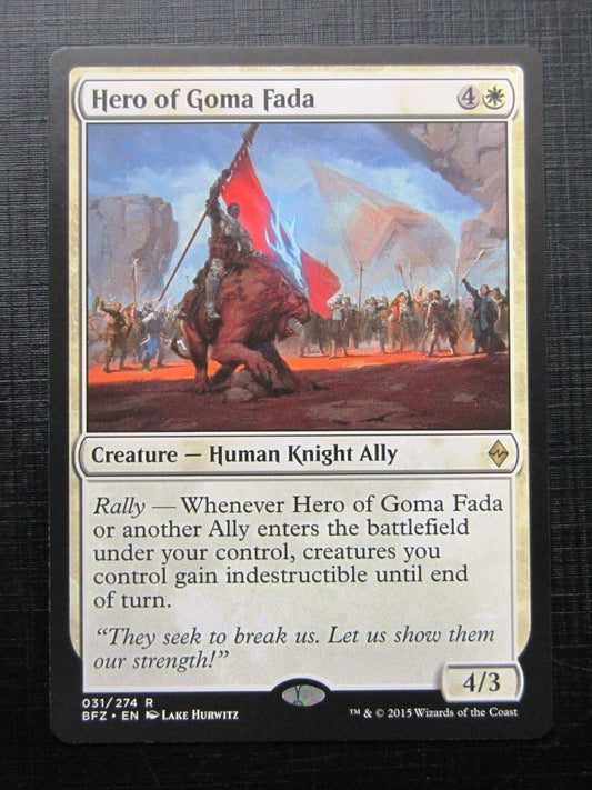 MTG Magic Cards: HERO OF GOMA FADA #