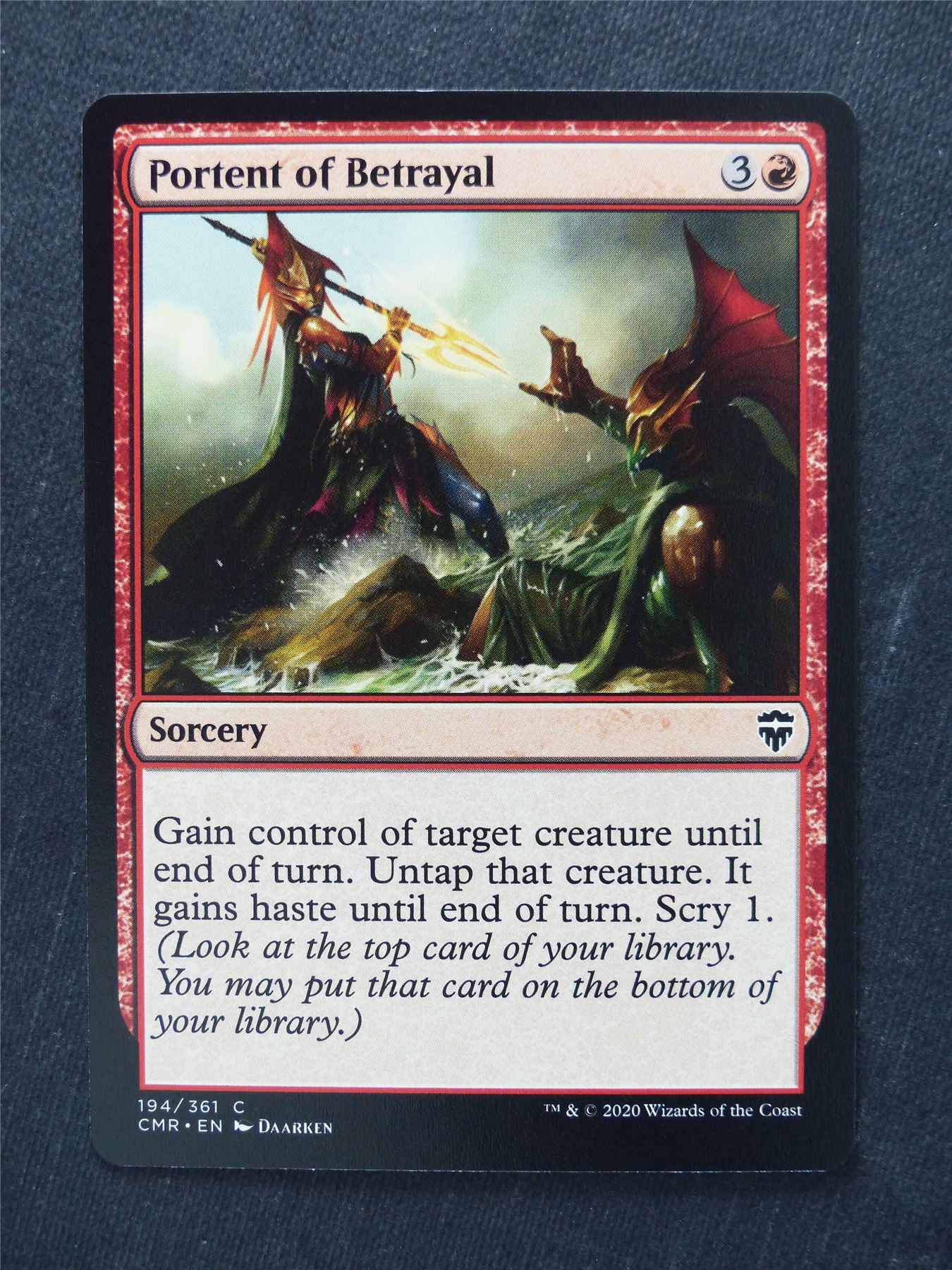 Portent Betrayal - Commander Legends #T4