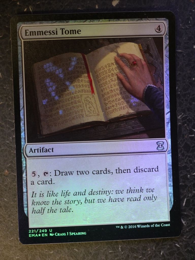 MTG Card: EMMESSI TOME FOIL # 9H79