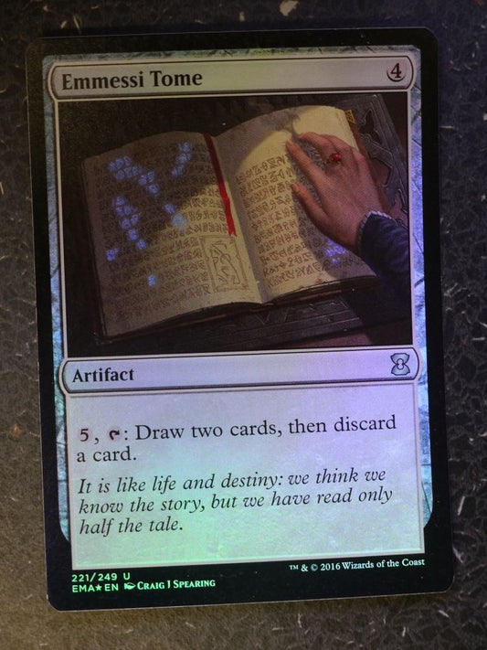 MTG Card: EMMESSI TOME FOIL # 9H79