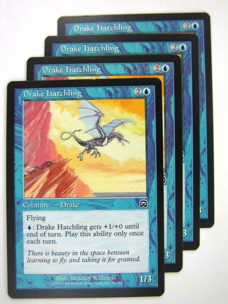 MTG Magic Cards: DRAKE HATCHLING x4 # 8F89