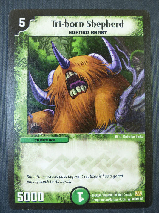 Tri-Horn Shepherd 109/110 - Duel Master Card #27Y