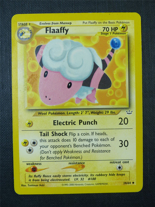 Flaaffy 28/64 - Pokemon Card #9WE