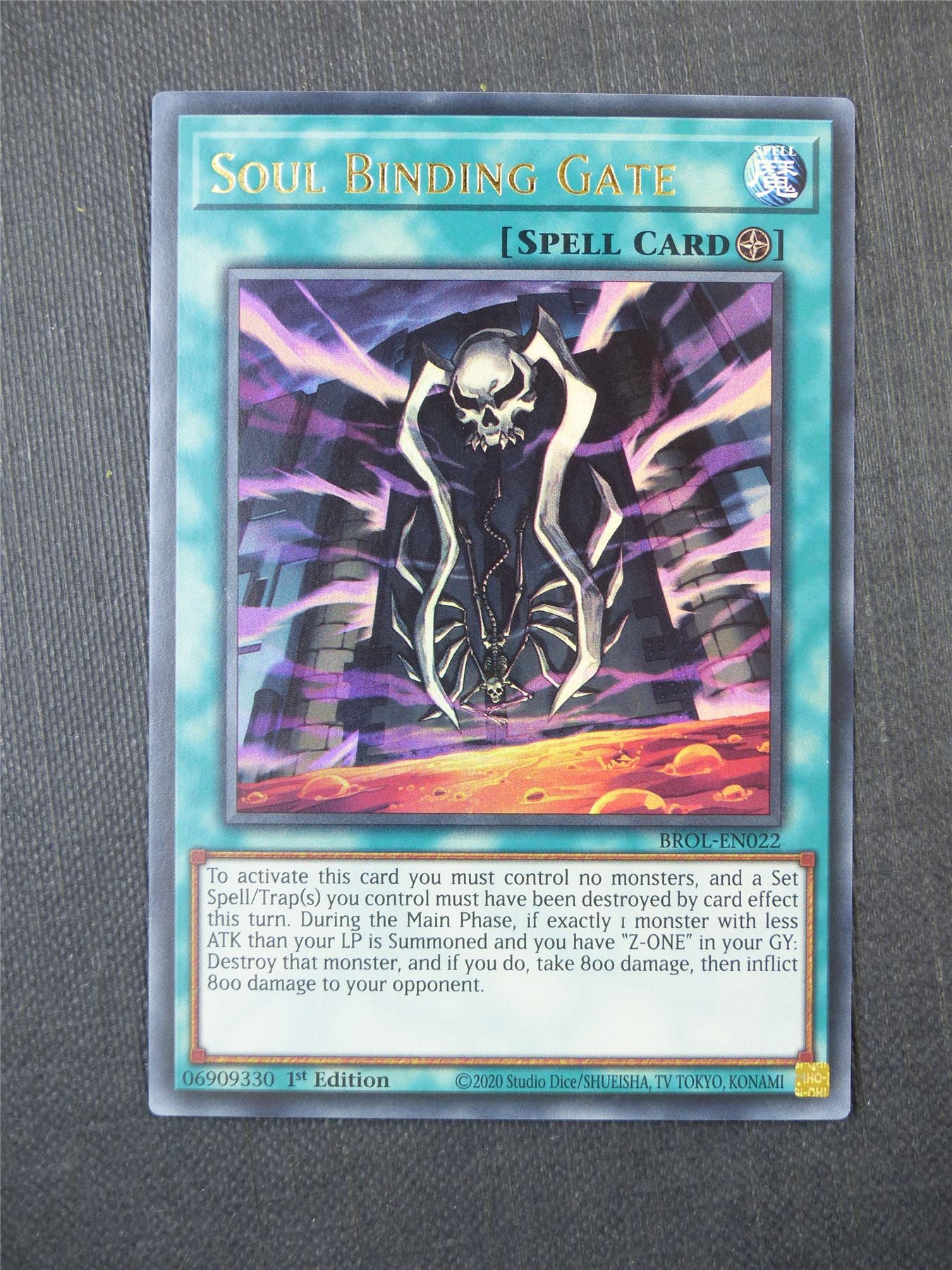 Soul Binding Gate - Yugioh Card #9HD