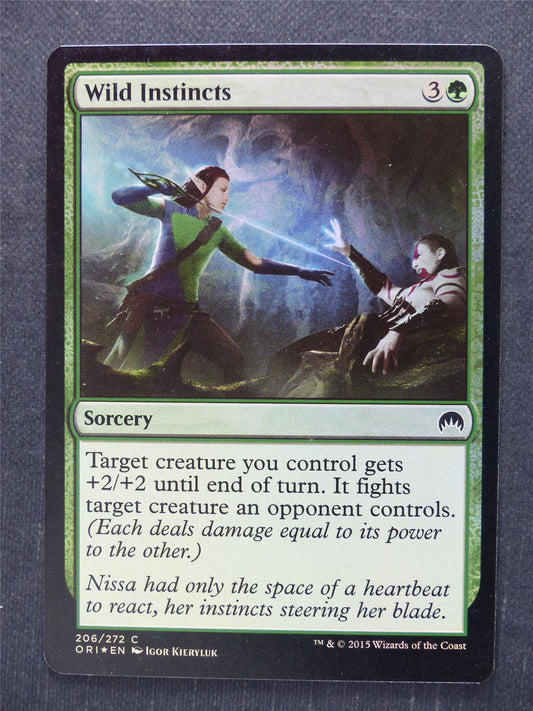 Wild Instincts Foil - Mtg Magic Cards #NN