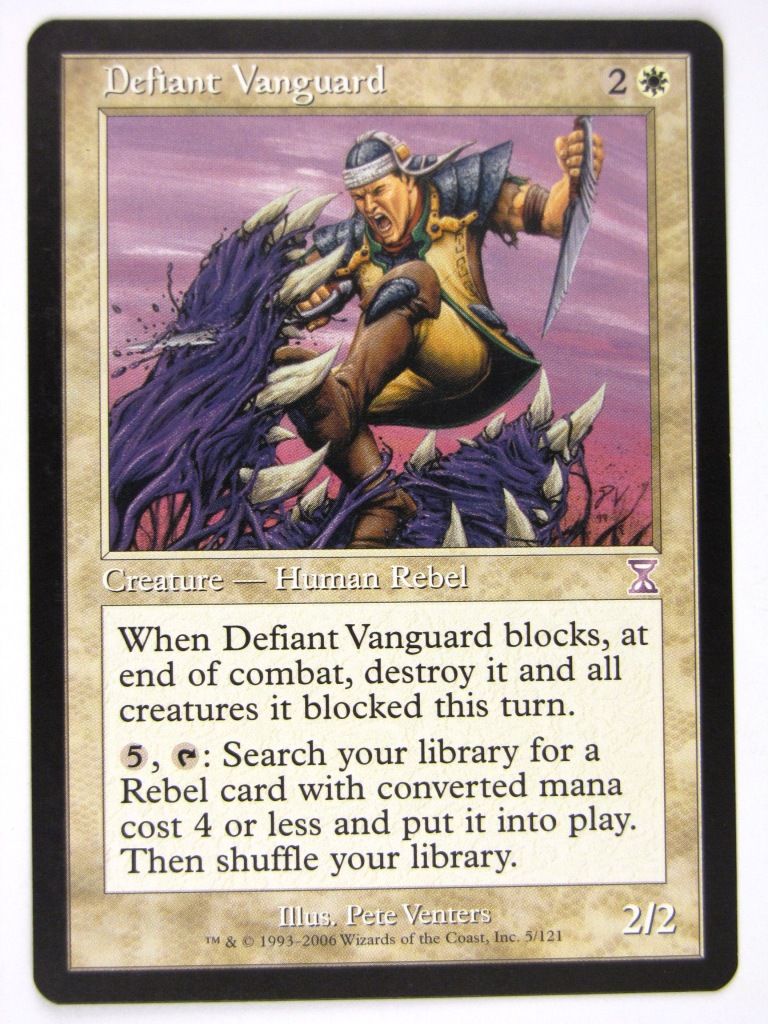 MTG Magic: The Gathering Cards: DEFIANT VANGUARD: TSP