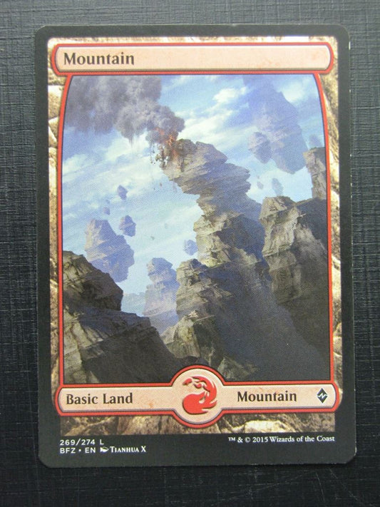 MTG Magic Cards: MOUNTAIN FULL ART 269/274 # 26D6