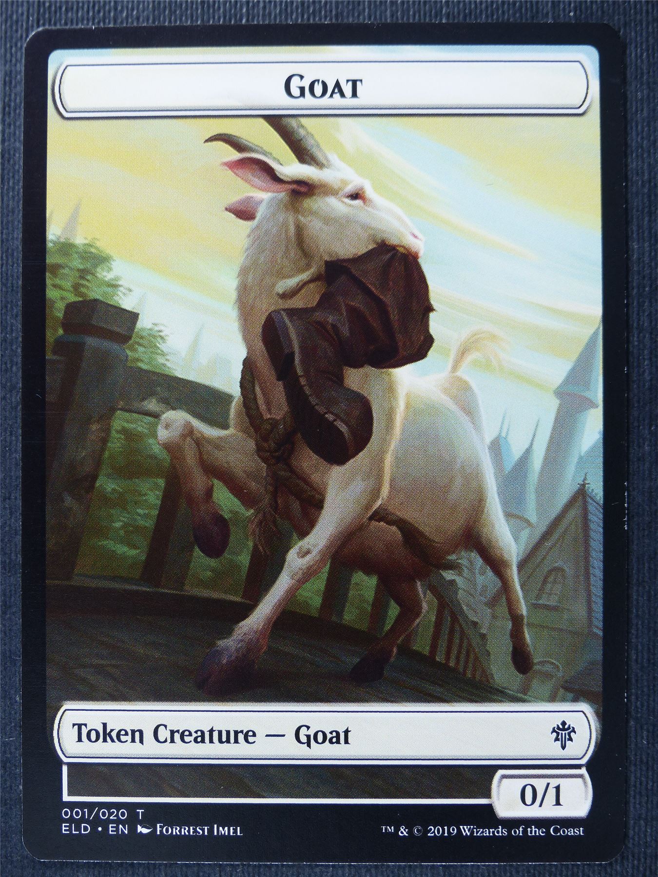 Goat Token - Mtg Card #1WZ