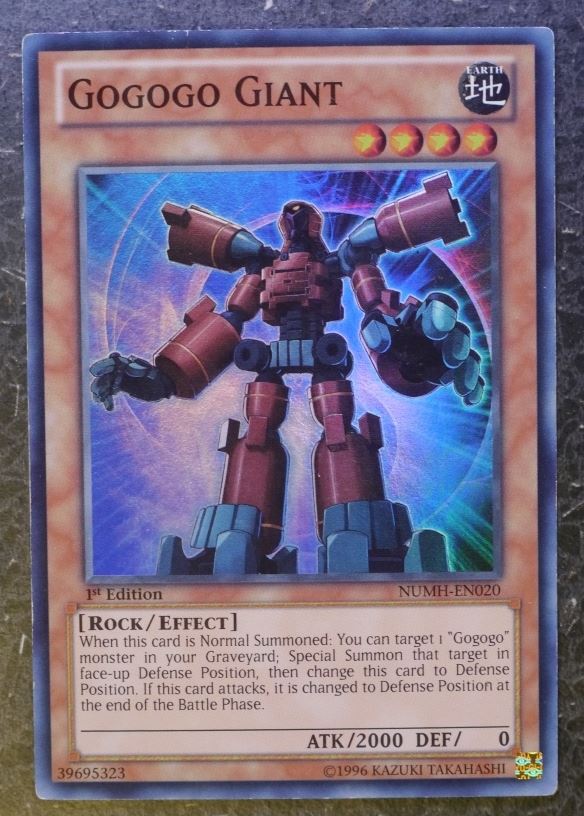 Yugioh Cards: GOGOGO GIANT NUMH  SUPER RARE # 2I36