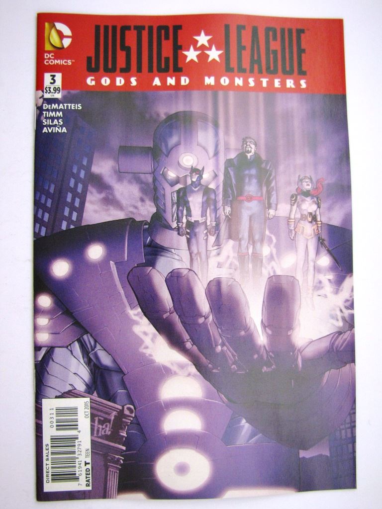 DC Comics: JUSTICE LEAGUE: GODS AND MONSTERS #3 OCTOBER 2015 # 34H88