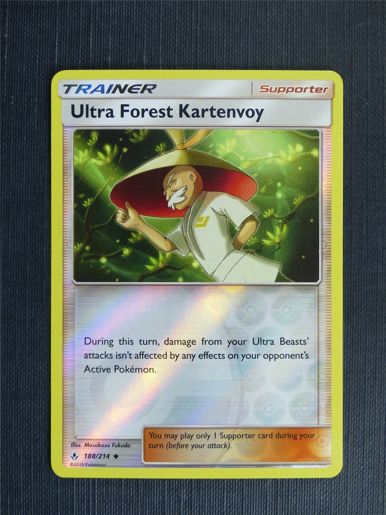 Ultra Forest Kartenvoy 188/214 Reverse Holo - Pokemon Cards #1IC