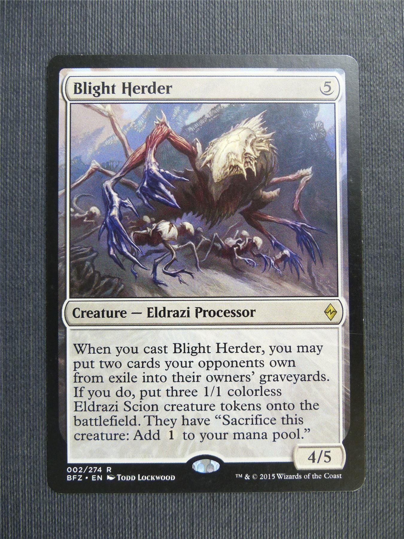 Blight Herder - Mtg Magic Cards #4EN
