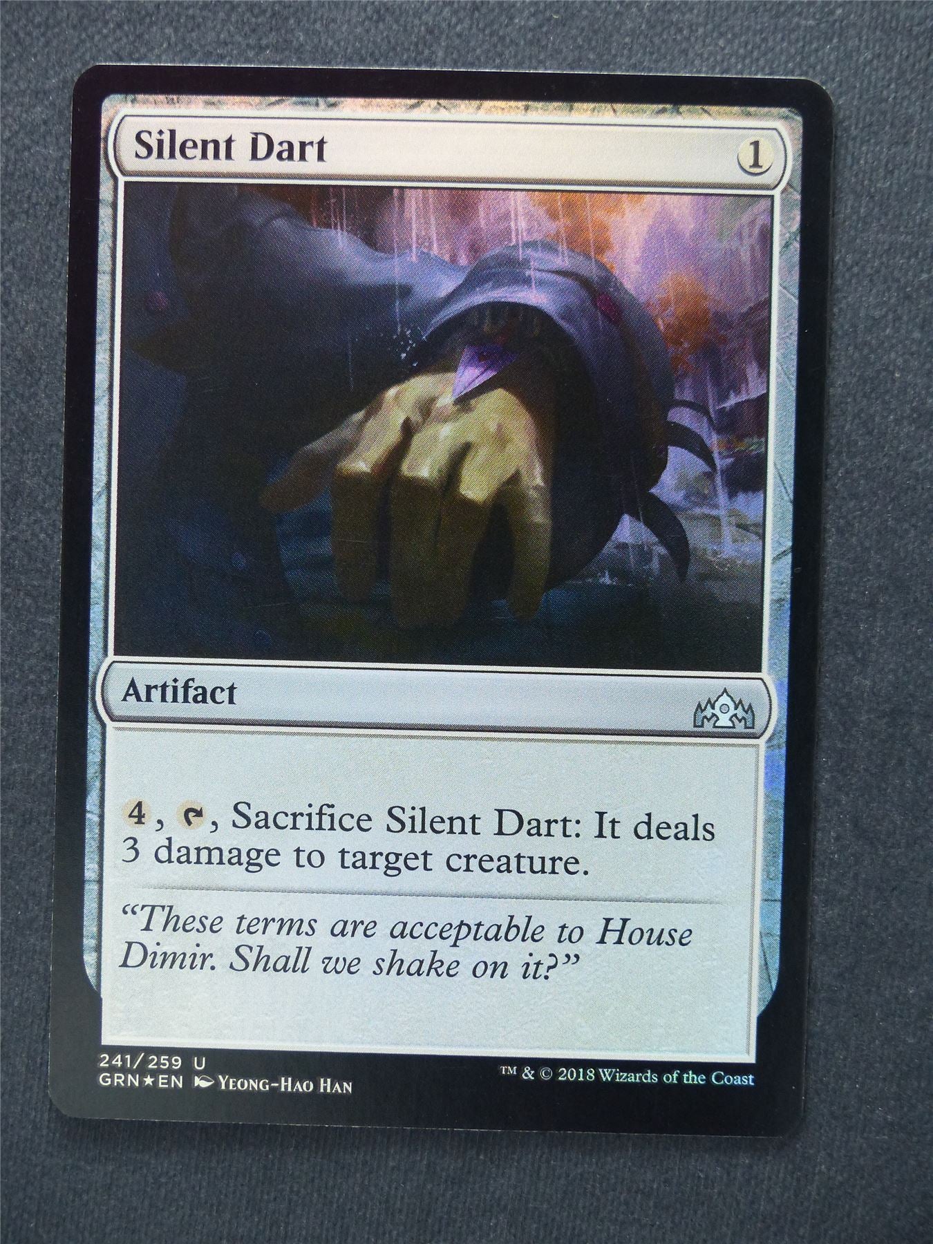 Silent Dart Foil - Mtg Magic Cards #UH