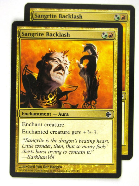 MTG Magic Cards: ANGRITE BACKLASH x2 # 20D1