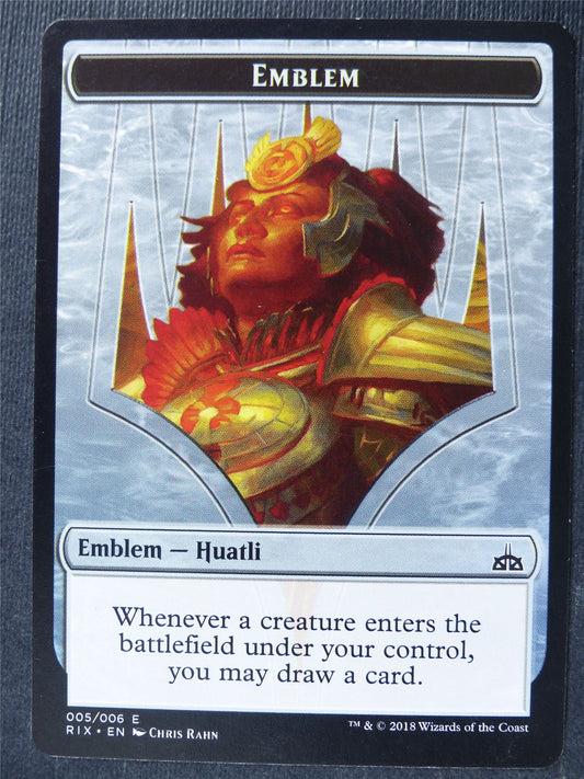 Huatli Emblem Token - Mtg Card #41X