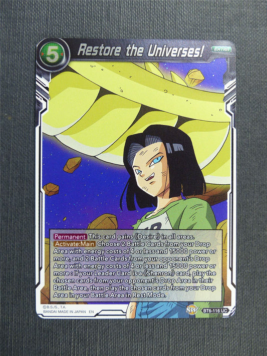 Restore the Universes! Foil - Dragon Ball Super Cards #1NQ