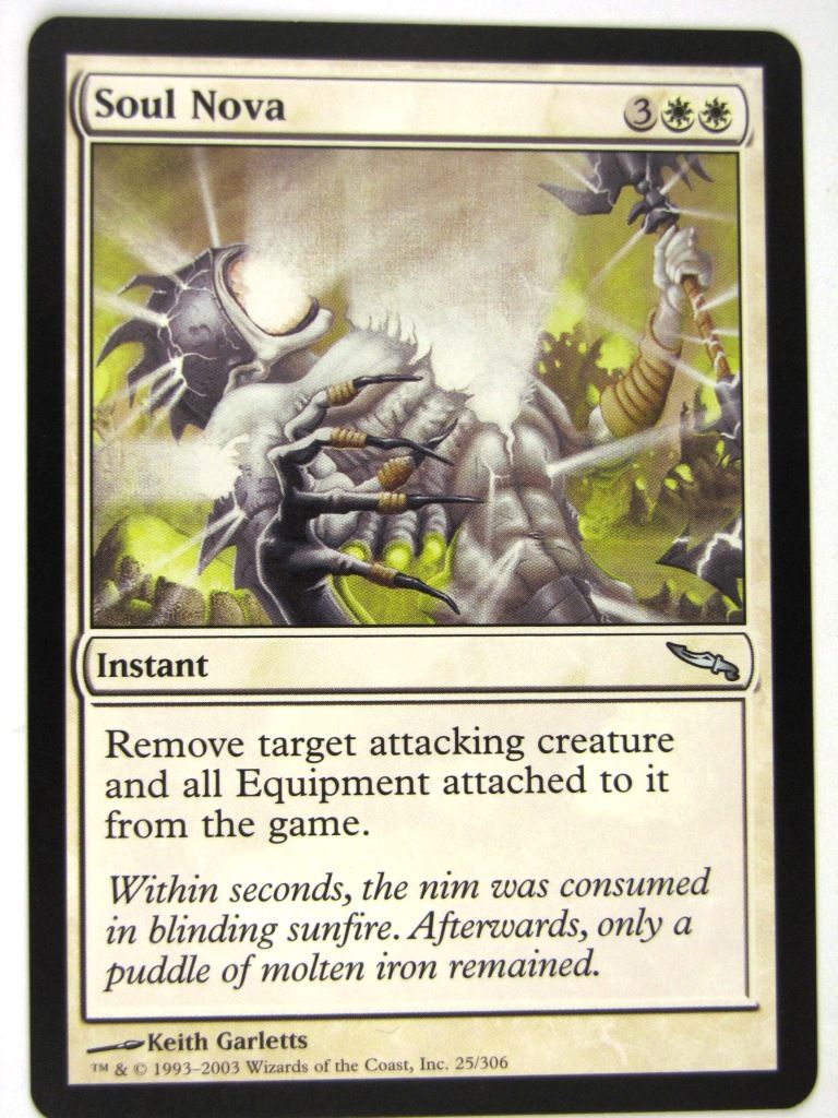 MTG Magic: the Gathering Cards: SOUL NOVA: MRD