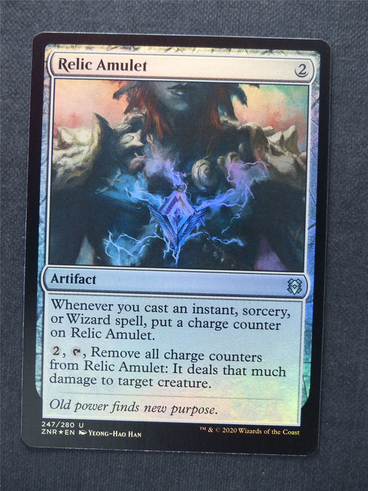 Relic Amulet Foil - Mtg Magic Cards #5R