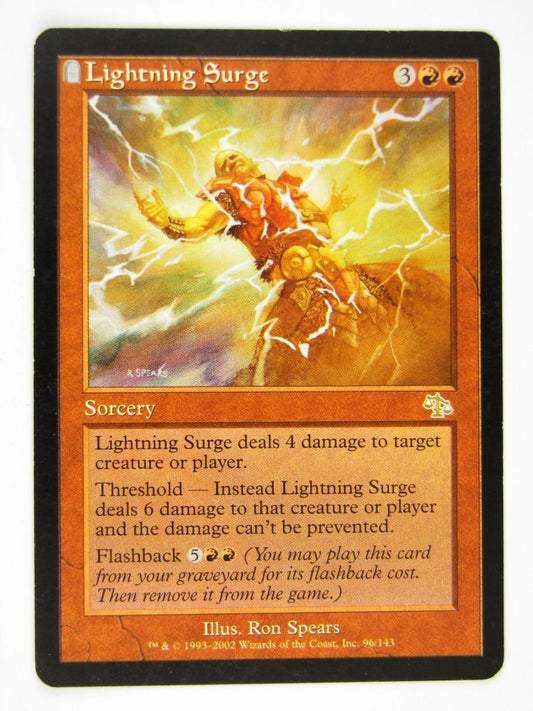 Mtg - LIGHTNING SURGE - Played Rare