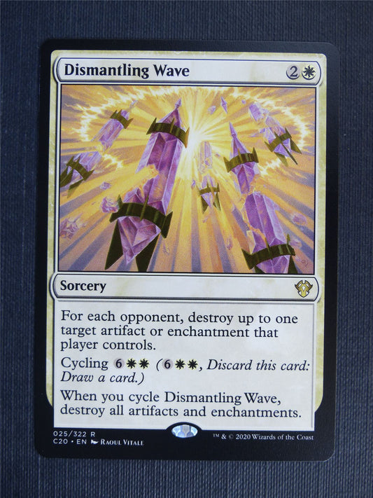 Dismantling Wave - C20 - Mtg Card