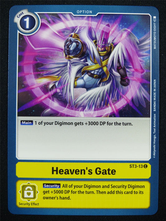 Heaven's Gate ST3-13 C - Digimon Card #18J