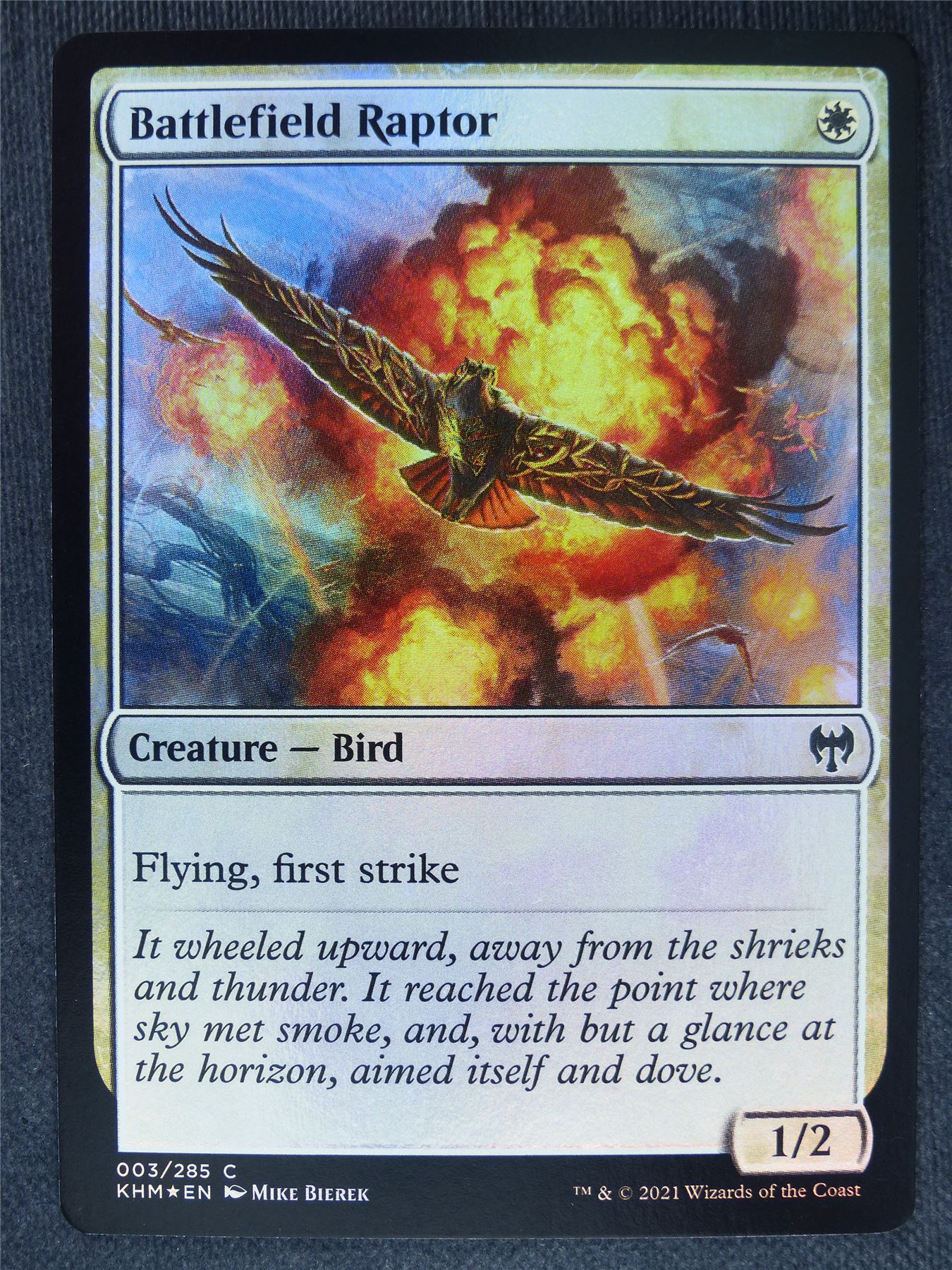 Battlefield Raptor Foil Mint - Mtg Magic Cards #4E