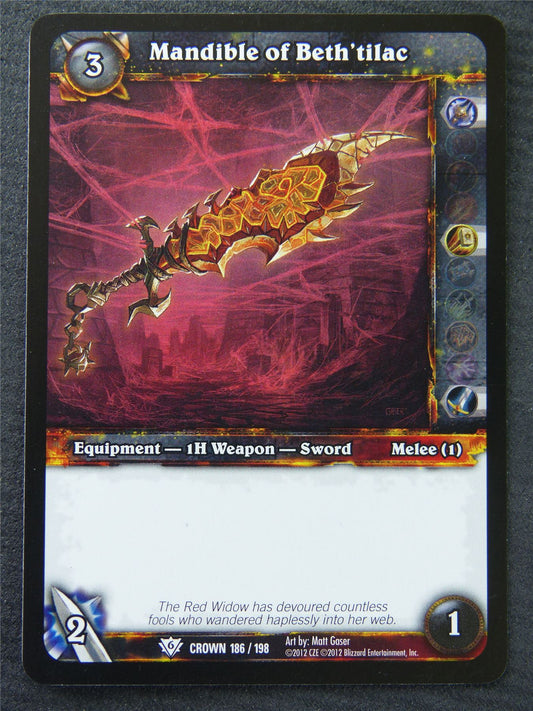 Mandible Of Bethtilac - Common - World Of Warcraft #1JZ