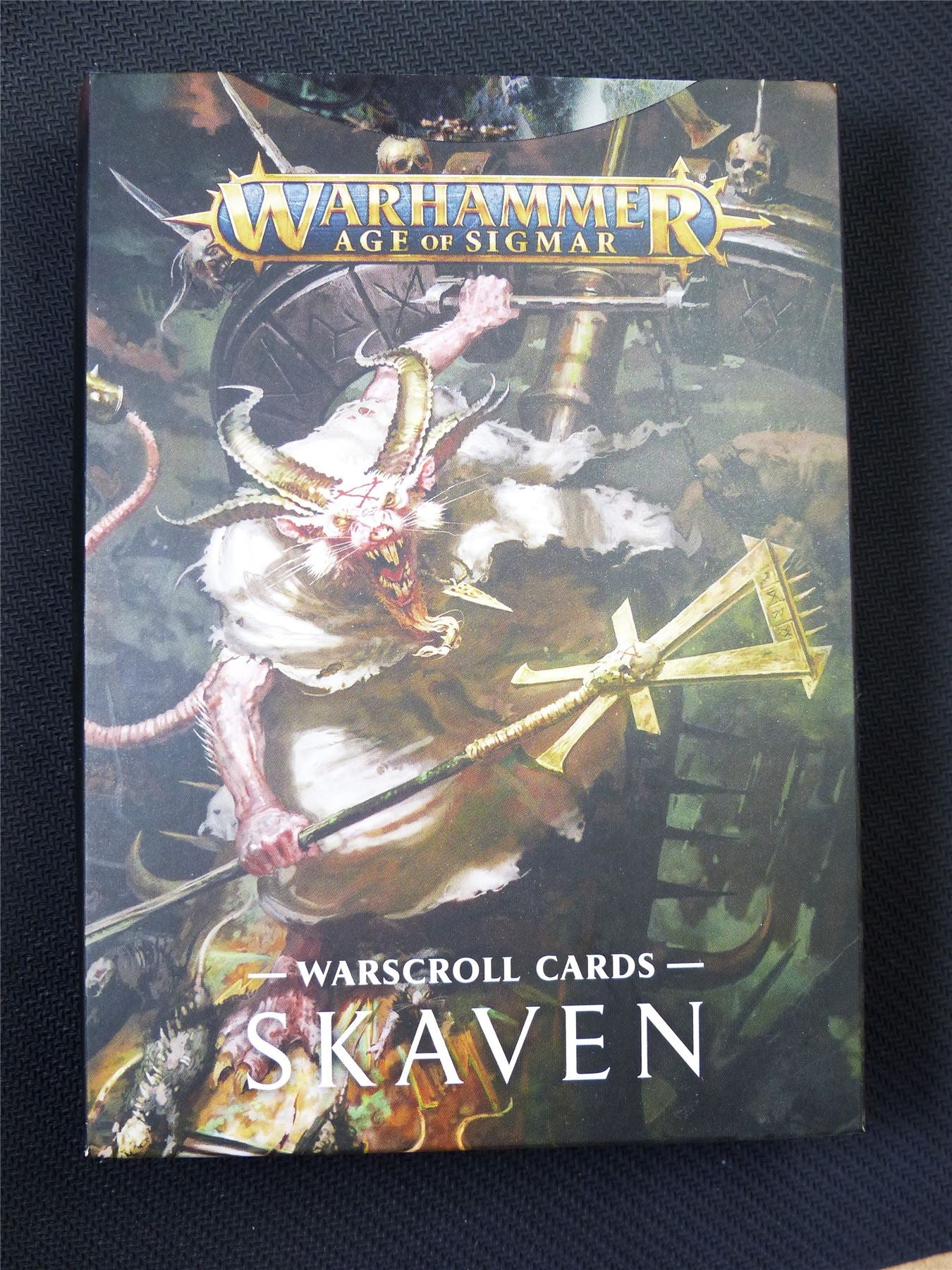 Warscroll Cards Skaven - No Tokens - Warhammer AoS 40k #5LF