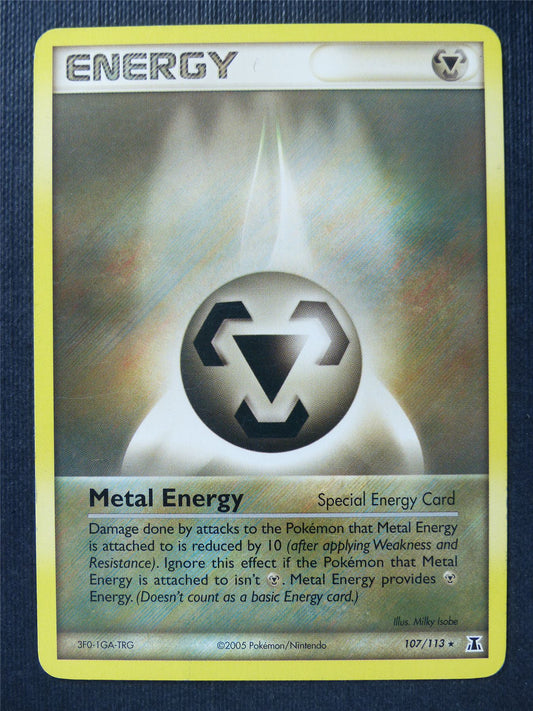 Metal Energy 107/113 - Pokemon Card #3C0