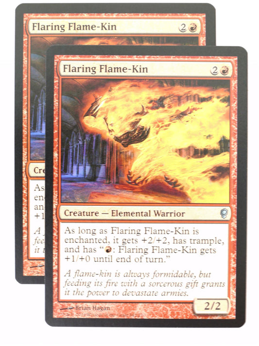 Mtg - Conspiracy - 2x Flaring Flame Kin