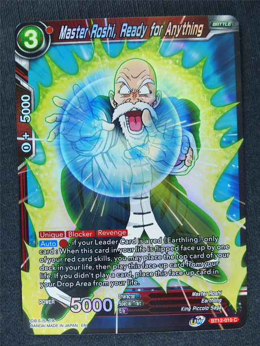 Master Roshi Ready for Anything Foil #MT