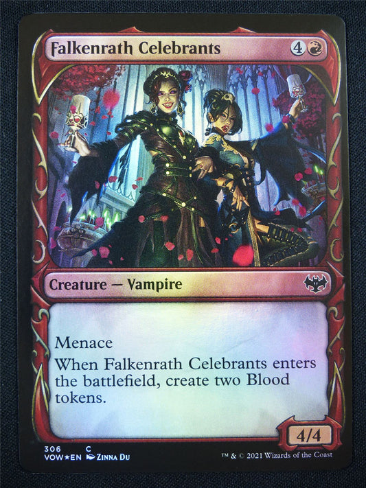 Falkenrath Celebrants Showcase Foil - Mtg Card #1K2