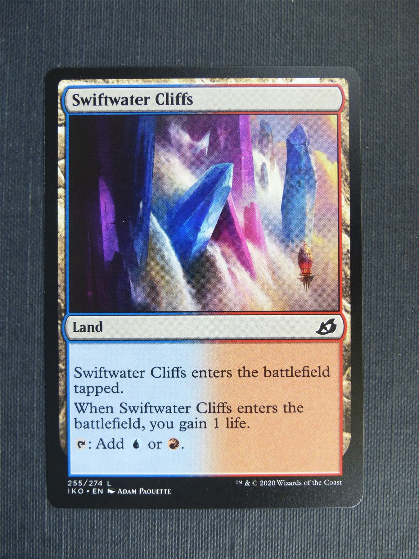 Swiftwater Cliffs - C20 - Mtg Card