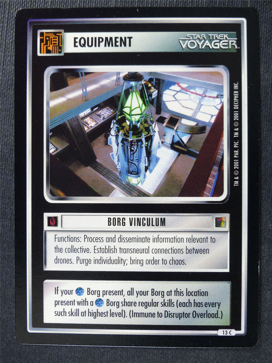 Borg Vinculum - Voyager - Star Trek Card #4XG