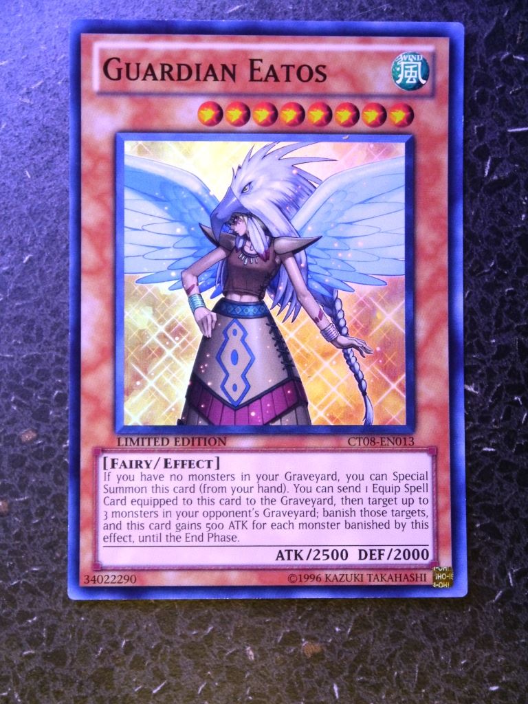 Yugioh Cards: GUARDIAN EATOS CTO8 SUPER  RARE # 2E67