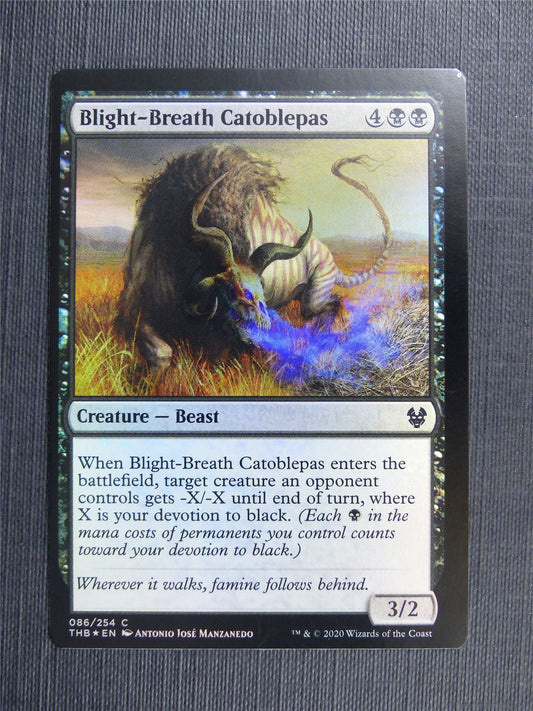 Blight-Breath Catoblepas Foil - Theros Collector Ed - Mtg Magic Cards #3MF