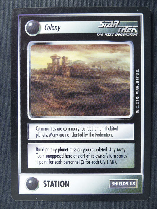 Colony - NG - Star Trek Cards #Y0