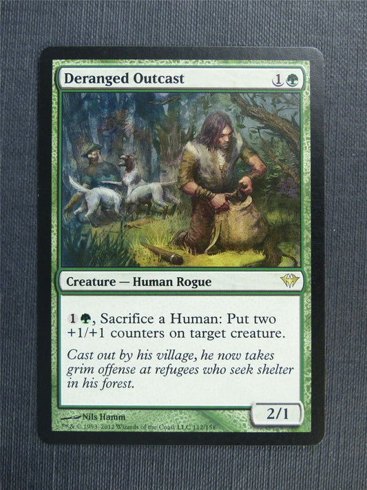 Deranged Outcast - Mtg Magic Cards #3A3