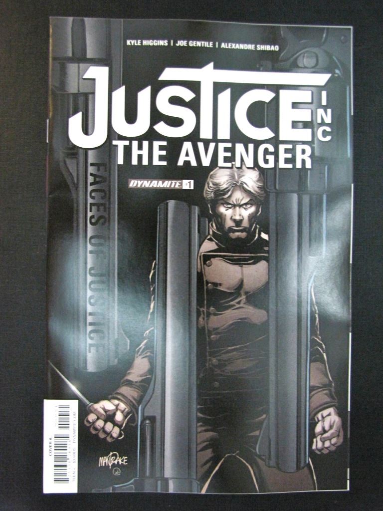 Dynamite Comics: JUSTICE INC: THE AVENGER #1 JULY 2017 # 2E73