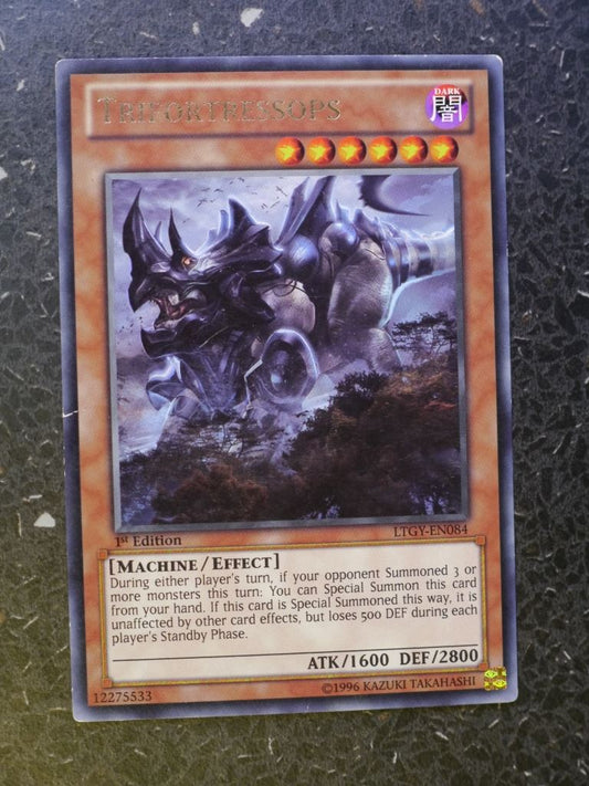 Yugioh Cards: TRIFORTRESSOPS LTGY RARE # 4B29