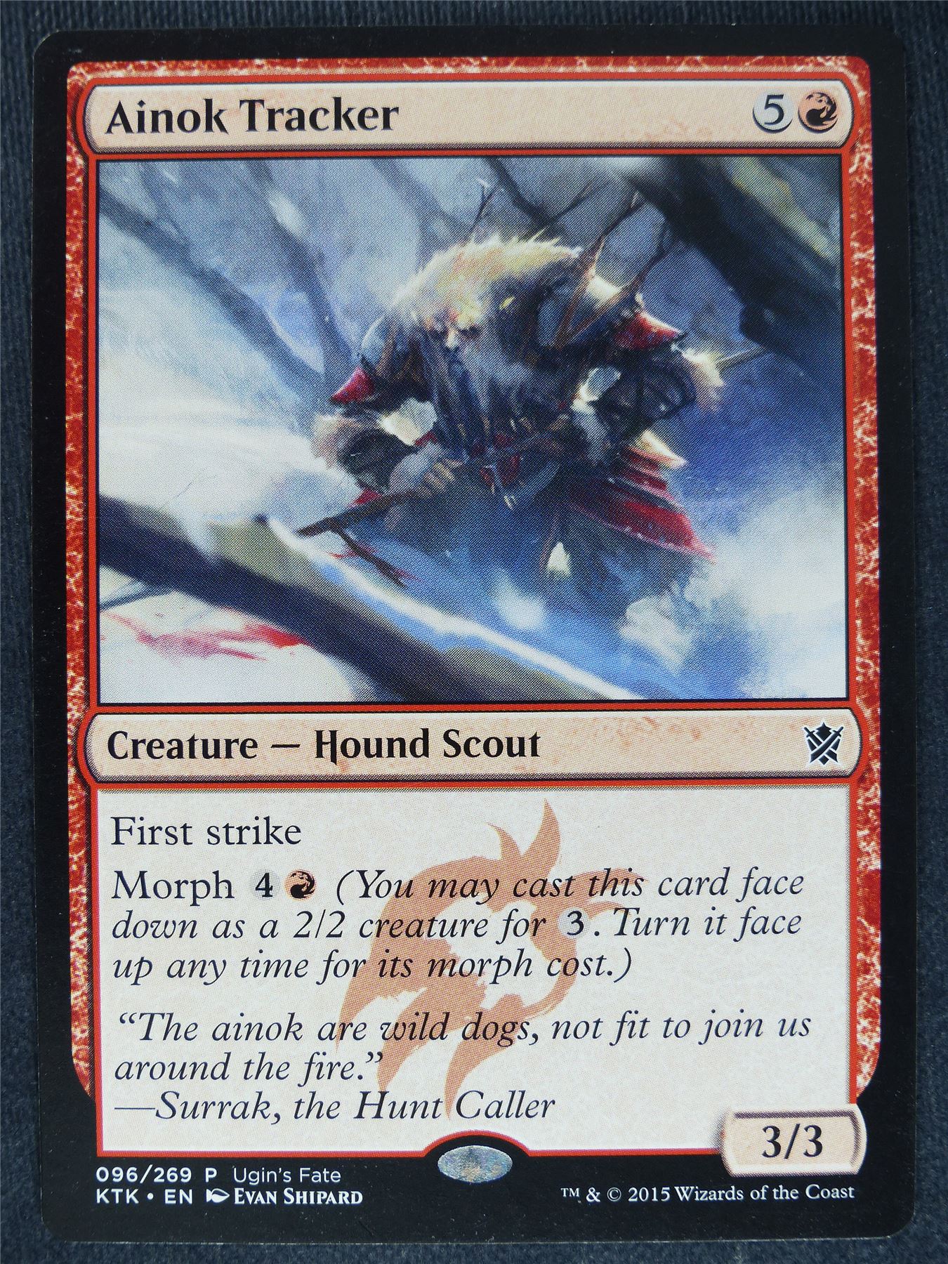 Ainok Traacker - Mtg Magic Cards #A1