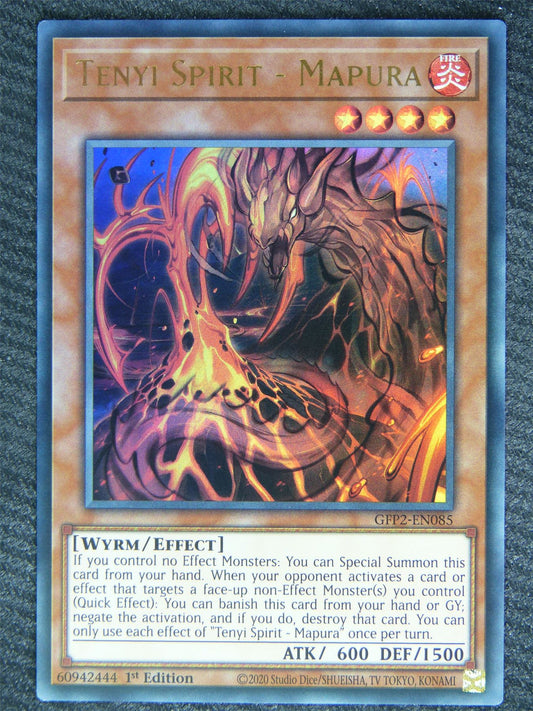 Tenyi Spirit - Mapura GFP2 Ultra Rare - 1st ed - Yugioh Card #807