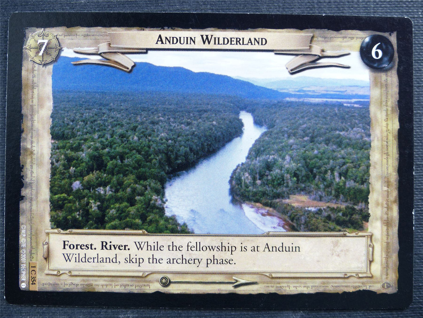 Anduin Wilderland 1 C 354 - LotR Card #46E