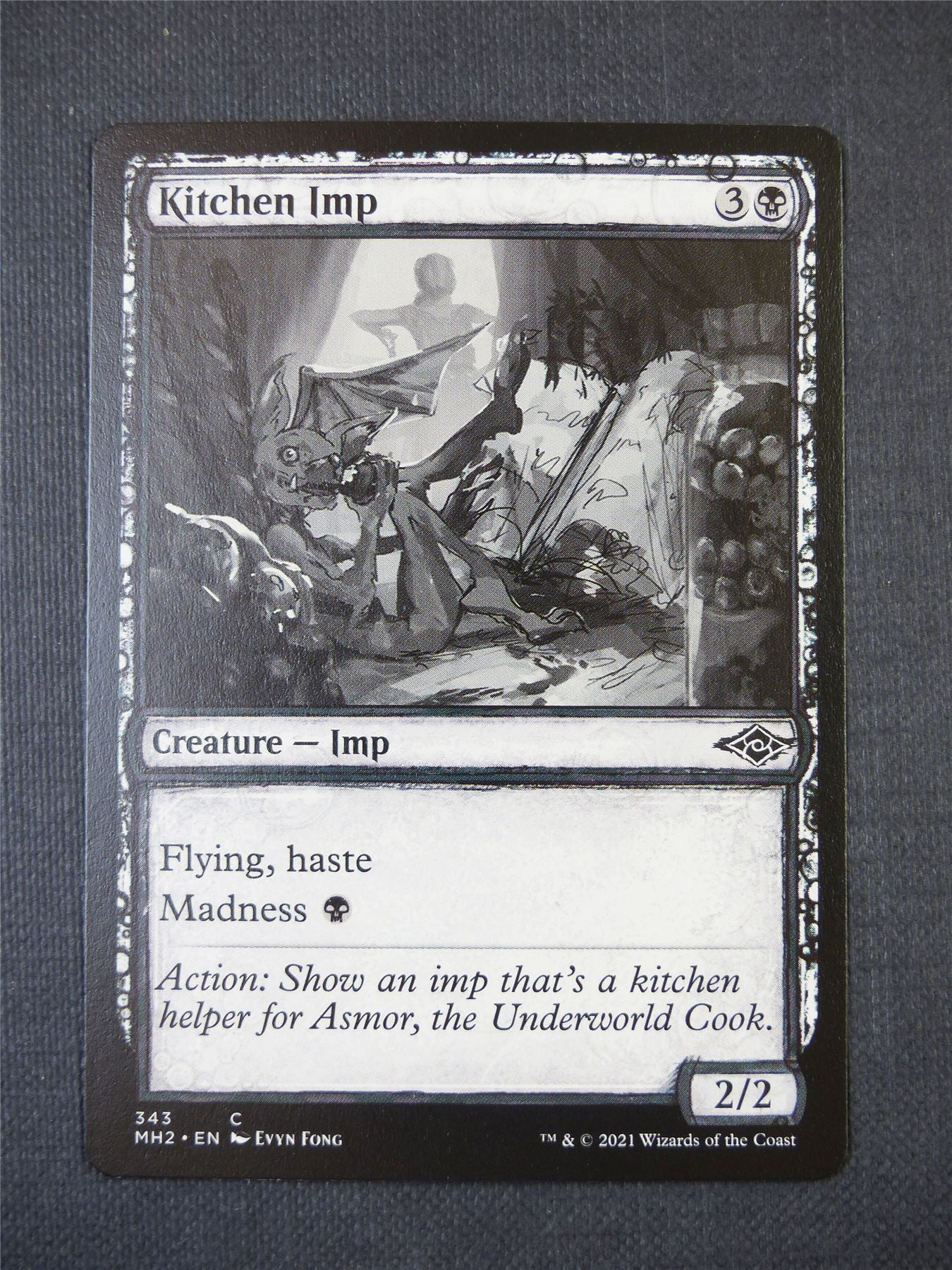 Kitchen Imp Sketch - Mtg Card #51Z