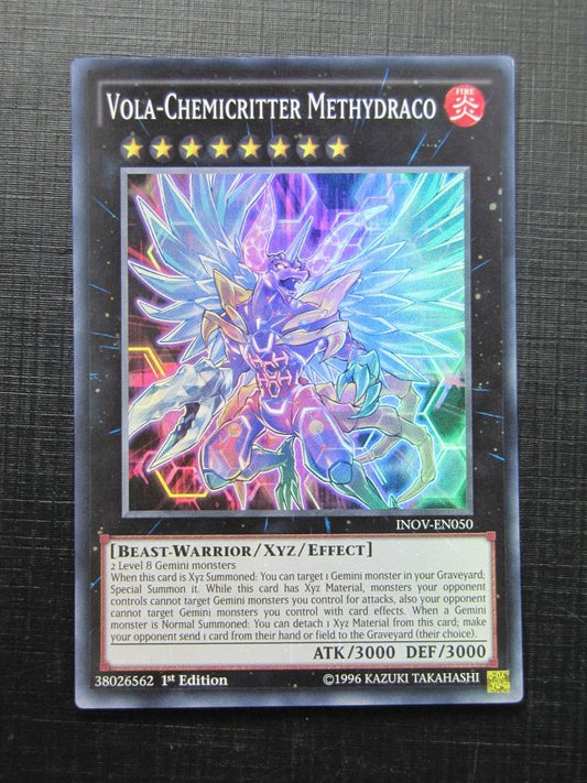 Yugioh Cards: VOLA-CHEMICRITTER METHYDRACO INOV SUPER RARE # 28H23